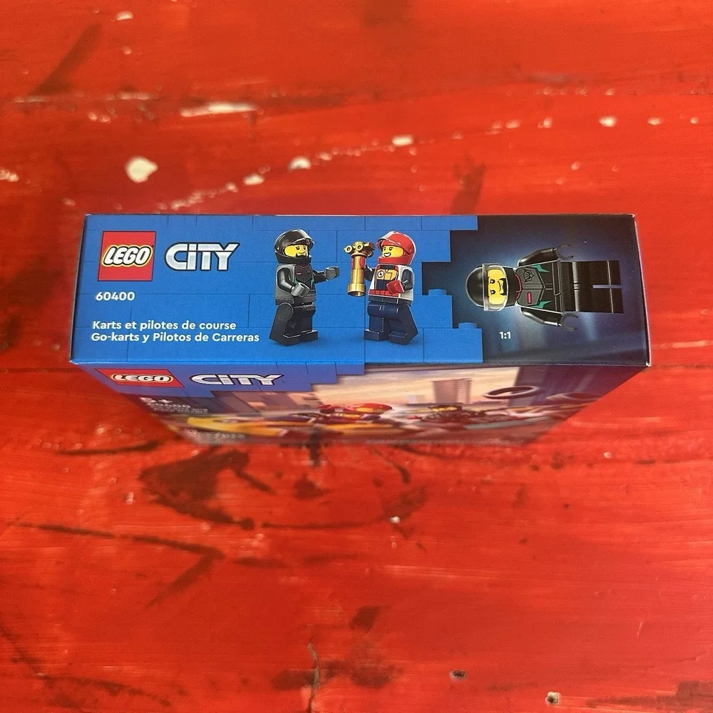 LEGO - City Go-Karts and Race Drivers Toy Set for Kids 60400 NEW Factory‎ Sealed